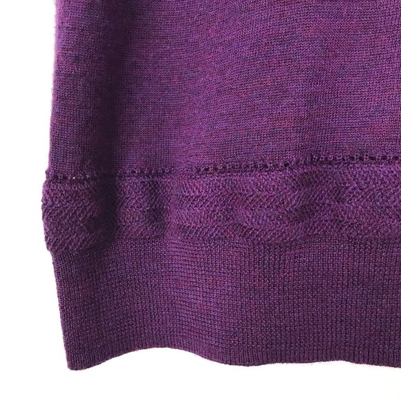 BROOKS BROTHERS Extra-Fine Italian Merino Sleeveless Shell Sweater Vest Top M - Picture 4 of 7